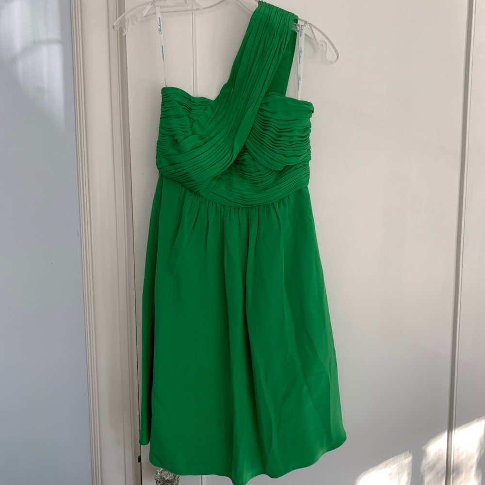 Green Shoshanna one should dress size 2